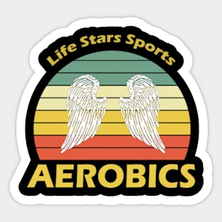 Sport Aerobics Sticker